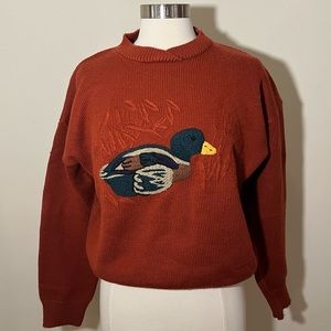 VTG - Duck Sweater Size L